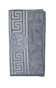 100% mikrošķiedras dvielis VERSACE 35x75 cm PELĒKS- 22844