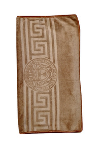 100% mikrošķiedras dvielis VERSACE 35x75 cm BRŪNS- 22844