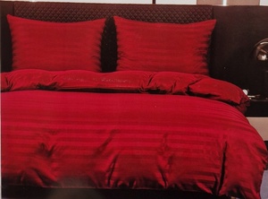 100% mikrošķiedras gultas veļas kompl. AR LĪNIJĀM 200x220 cm BRODO- 21608