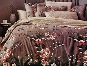 Kokvilnas (satīna) 3D gultas veļas kompl.160x200 cm- 21864