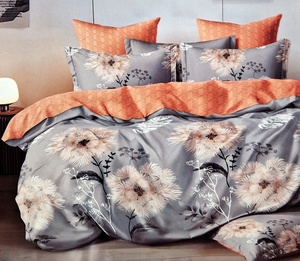 Kokvilnas (satīna) 3D gultas veļas kompl.200x220 cm- 22021