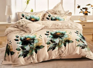 Kokvilnas (satīna) 3D gultas veļas kompl.200x220 cm- 22182