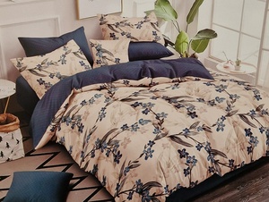 Kokvilnas (satīna) 3D gultas veļas kompl.200x220 cm- 22194