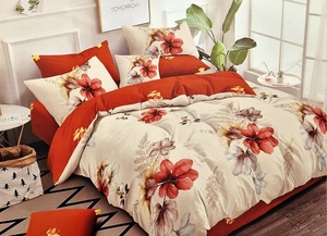 Kokvilnas (satīna) 3D gultas veļas kompl.200x220 cm- 22204