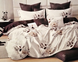 Kokvilnas (satīna) 3D gultas veļas kompl.200x220 cm- 22206
