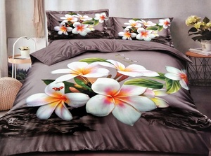 Kokvilnas (satīna) 3D gultas veļas kompl.200x220 cm- 22252
