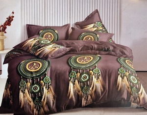 Kokvilnas (satīna) 3D gultas veļas kompl.200x220 cm- 22367