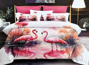 Kokvilnas (satīna) 3D gultas veļas kompl.160x200 cm- 22379