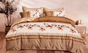 Kokvilnas (satīna) gultas veļas kompl.180x200 cm- 22671