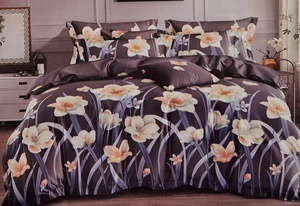 Kokvilnas (satīna) gultas veļas kompl.180x200 cm- 22677