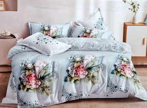 Kokvilnas (satīna) 3D gultas veļas kompl.200x220 cm- 22689