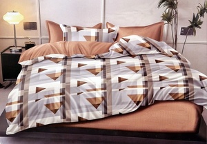 Kokvilnas (satīna) 3D gultas veļas kompl.200x220 cm- 22691