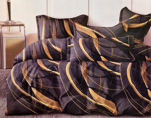 Kokvilnas (satīna) 3D gultas veļas kompl.200x220 cm- 22697