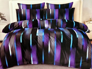 Kokvilnas (satīna) 3D gultas veļas kompl.200x220 cm- 22698