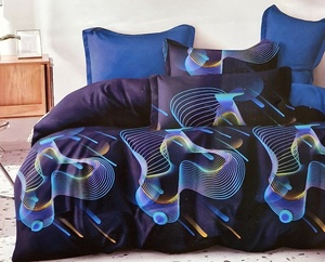 Kokvilnas (satīna) 3D gultas veļas kompl.200x220 cm- 22707