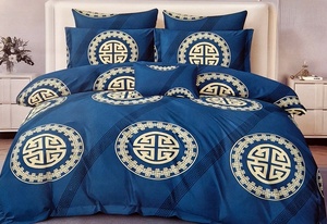 Kokvilnas (satīna) 3D gultas veļas kompl.200x220 cm- 22711