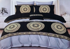 Kokvilnas (satīna) 3D gultas veļas kompl.200x220 cm- 22712