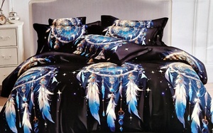 Kokvilnas (satīna) gultas veļas kompl.200x200 cm- 22815