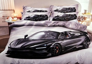 Kokvilnas (satīna) 3D gultas veļas kompl.140x200 cm- 22833