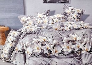 Kokvilnas (satīna) 3D gultas veļas kompl.200x220 cm- 23091