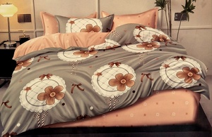 Kokvilnas (satīna) 3D gultas veļas kompl.140x200 cm- 23105