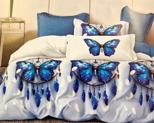 Kokvilnas (satīna) 3D gultas veļas kompl.140x200 cm- 23110