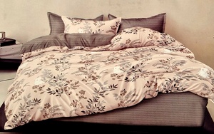 Kokvilnas (satīna) 3D gultas veļas kompl.140x200 cm- 23111