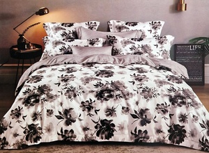 Kokvilnas (satīna) 3D gultas veļas kompl.140x200 cm- 23112