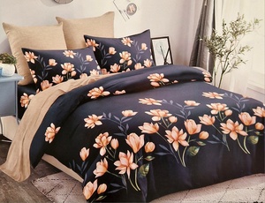 Kokvilnas (satīna) 3D gultas veļas kompl.200x220 cm- 23115