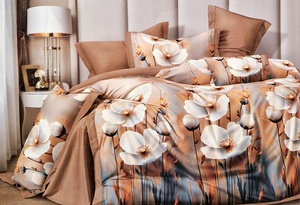 Kokvilnas (satīna) 3D gultas veļas kompl.200x220 cm- 23118
