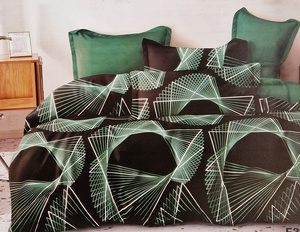 Kokvilnas (satīna) 3D gultas veļas kompl.200x220 cm- 23203