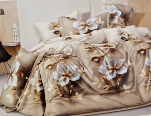 Kokvilnas (satīna) 3D gultas veļas kompl.160x200 cm- 23210