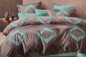 Kokvilnas (satīna) 3D gultas veļas kompl.200x220 cm- 23224
