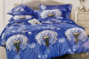Kokvilnas (satīna) 3D gultas veļas kompl.200x220 cm- 23226