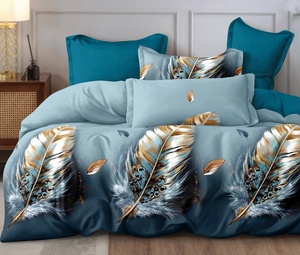Kokvilnas (satīna) 3D gultas veļas kompl.200x220 cm- 23436