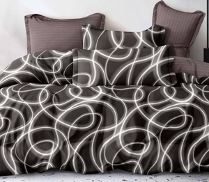 Kokvilnas (satīna) 3D gultas veļas kompl.200x220 cm- 23446