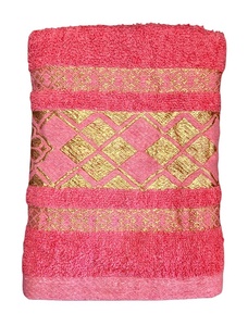 100% kokvilnas (frotē) dvielis 50x100 cm ROZĀ- 23654