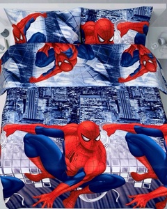 100% kokvilnas palags 150x205 cm SPIDERMAN / ZIRNEKĻCILVĒKS- 21737