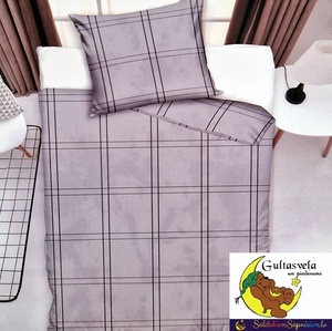 Kokvilnas (satīna) segas pārvalks AR SLĒDZI 140x200 cm- 22661