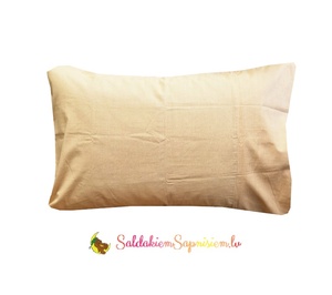 100% kokvilnas spilvendrāna 50x70 cm GAIŠBRŪNA- 22432