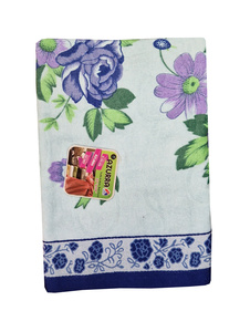 100% kokvilnas (velūra) dvielis 70x140 cm ZILS- 21088
