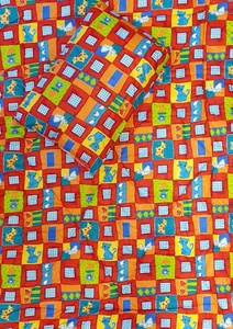 100% kokvilnas pildījuma sega 100x140 cm AR SPILVENU- 22306