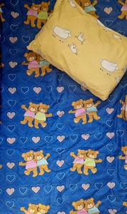 100% kokvilnas pildījuma sega 100x140 cm AR SPILVENU- 23176