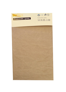 Kokvilnas  palags ar gumiju 160x200 cm GAIŠBRŪNS- 19867