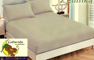 100% kokvilnas (satīna) palags ar gumiju 140x200 cm ZAĻGANPELĒKS- 15044