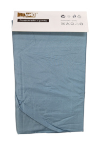 Kokvilnas palags ar gumiju 180x200 cm ZILGANPELĒKS- 23150