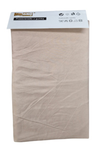 Kokvilnas palags ar gumiju 180x200 cm GAIŠBRŪNS- 23150