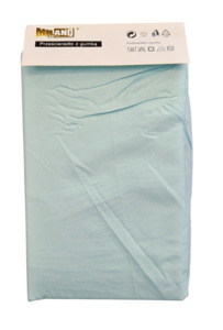 Kokvilnas palags ar gumiju 200x220 cm GAIŠI ZAĻGANZILS- 19631