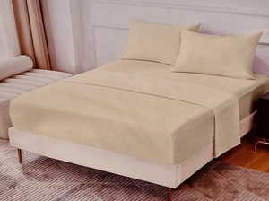 Kokvilnas (satīna) palags ar gumiju 90x200 cm BĒŠS- 23279