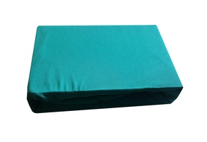 Kokvilnas (trikotāžas) palags ar gumiju 60x120 cm SMARAGDZAĻŠ- 4736